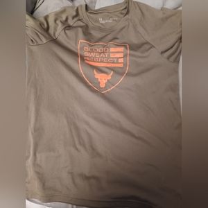 undermour(the rock project) loose fit tshirt